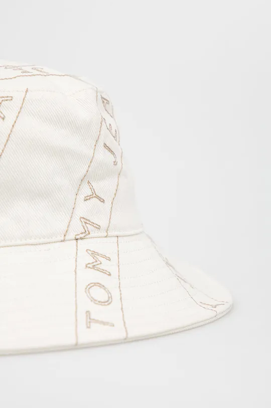 Tommy Jeans kapelusz bawełniany AW0AW11663.PPYY biały