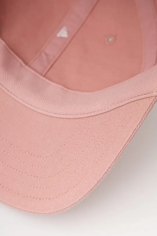 ružová Bavlnená čiapka adidas HD7305