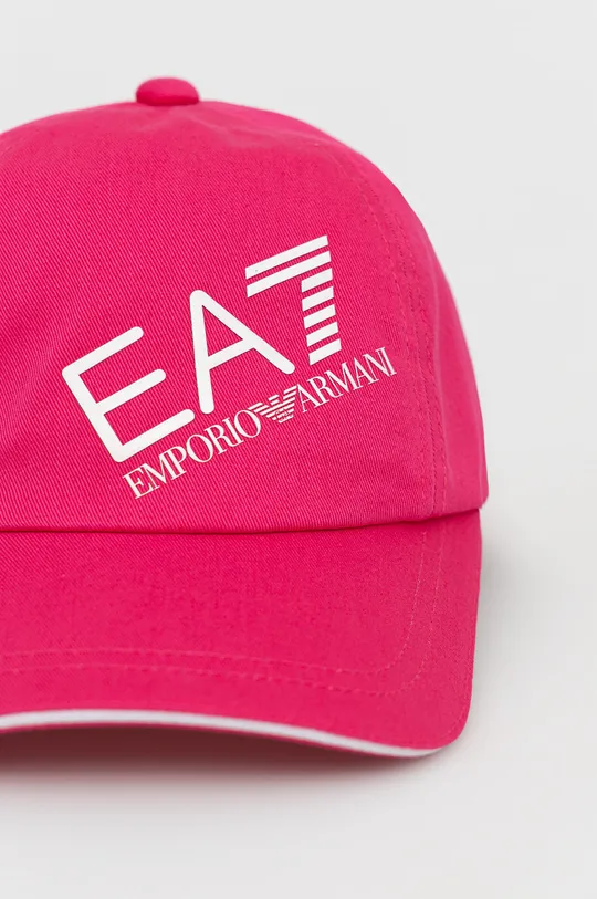 EA7 Emporio Armani czapka bawełniana 284952.2R101 fioletowy
