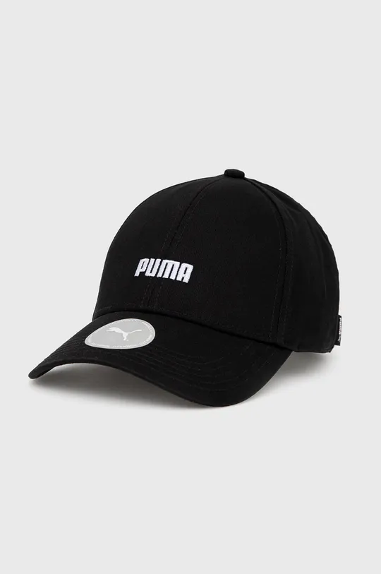 μαύρο Βαμβακερό καπέλο Puma Γυναικεία