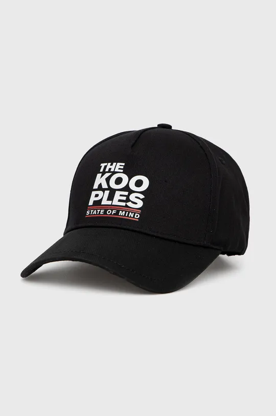 μαύρο Βαμβακερό καπέλο The Kooples Γυναικεία
