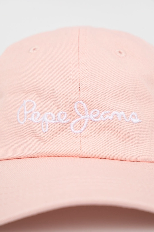 Pepe Jeans czapka LUCIA CAP różowy