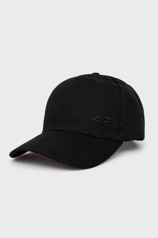 μαύρο Βαμβακερό καπέλο 4F Γυναικεία