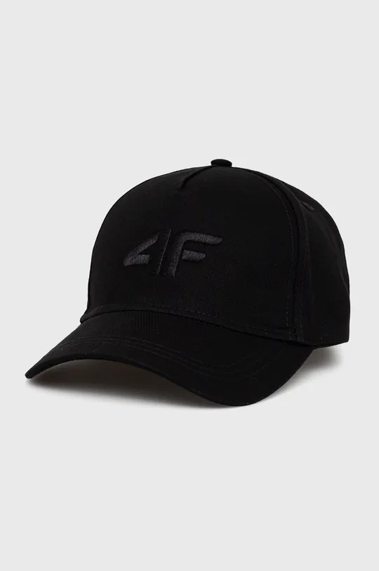μαύρο Βαμβακερό καπέλο 4F Γυναικεία