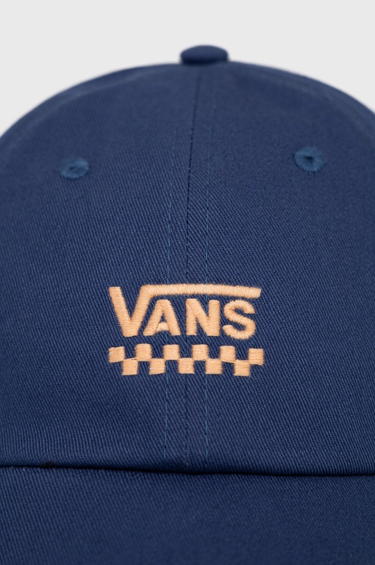 Vans czapka bawełniana niebieski