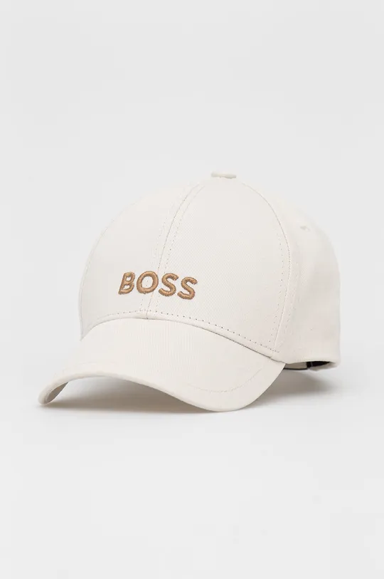 μπεζ Boss Βαμβακερό καπέλο Γυναικεία