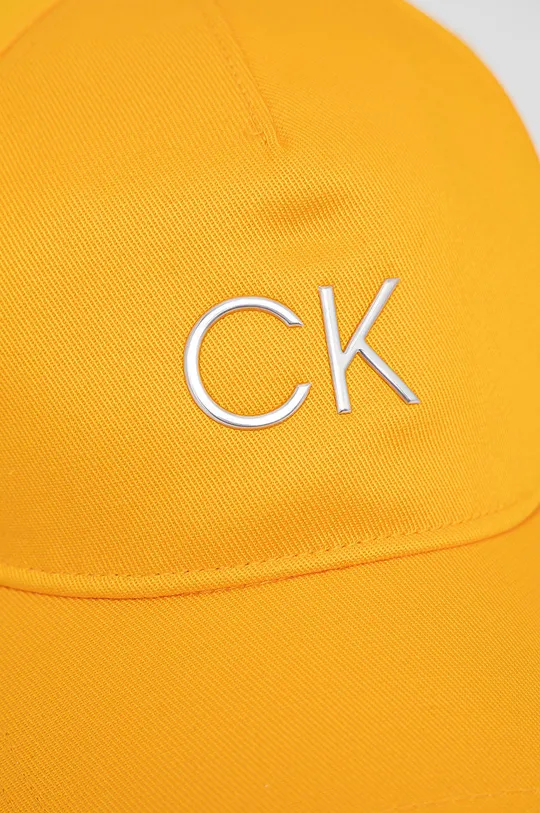 Calvin Klein czapka żółty