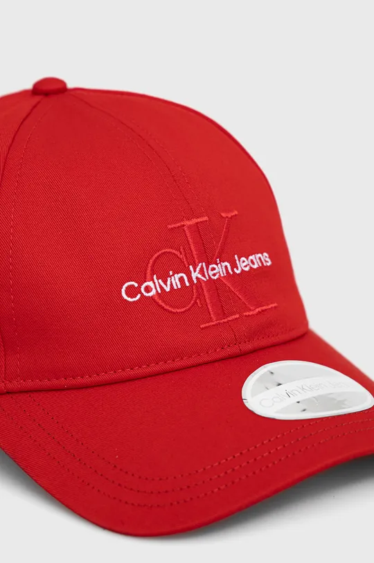 Καπέλο Calvin Klein Jeans κόκκινο