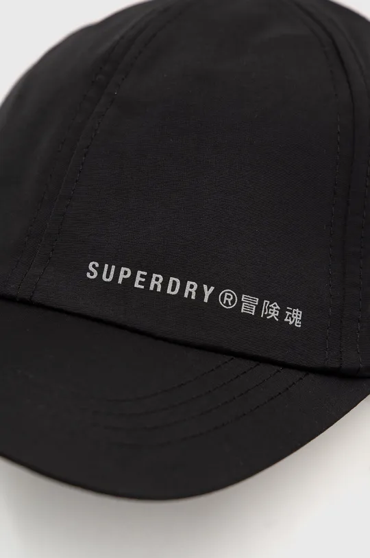 Superdry czapka Podszewka: 100 % Bawełna, Materiał 1: 100 % Nylon, Materiał 2: 100 % Poliester