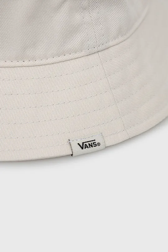 Βαμβακερό καπέλο Vans λευκό