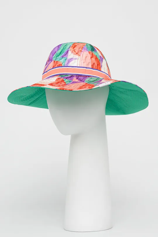 viacfarebná Bavlnený klobúk Roxy X Stella Jean Dámsky