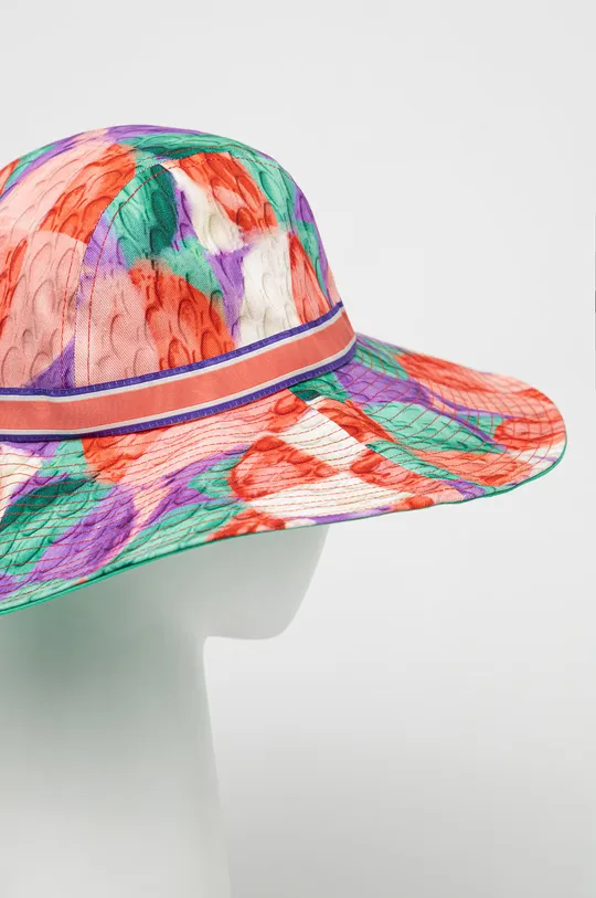 Бавовняний капелюх Roxy X Stella Jean барвистий