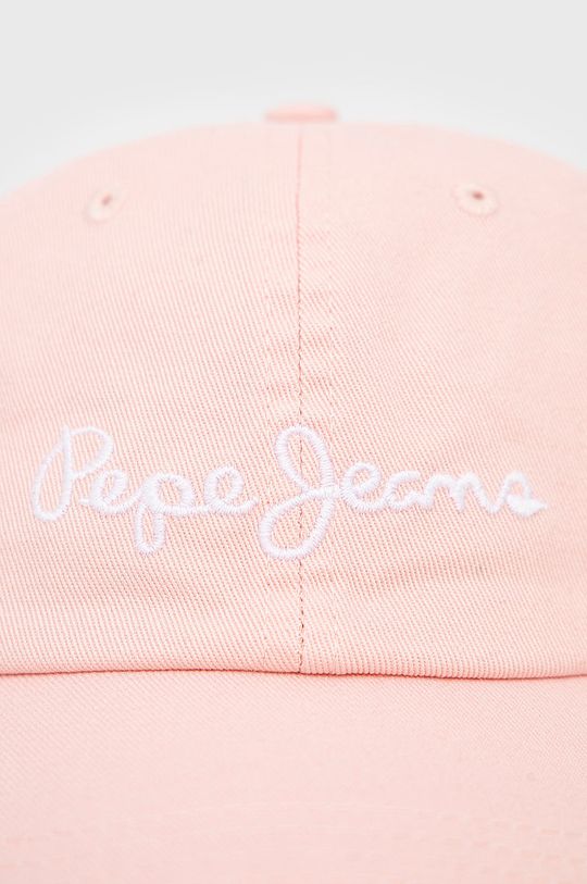 Pepe Jeans czapka dziecięca różowy
