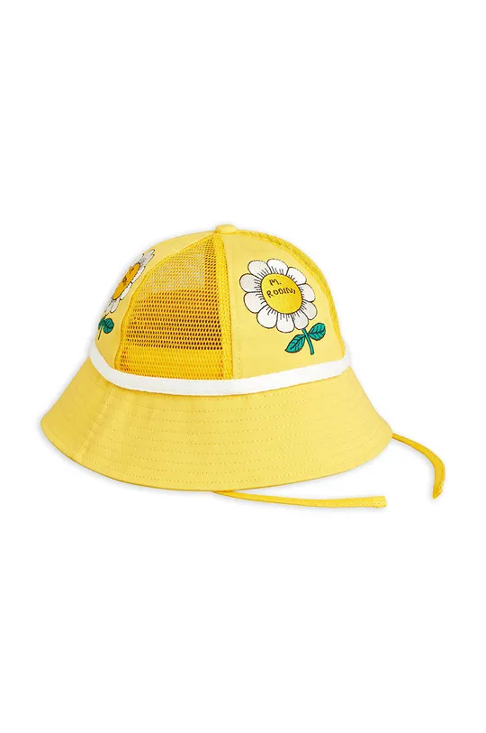 Mini Rodini kapelusz dziecięcy żółty