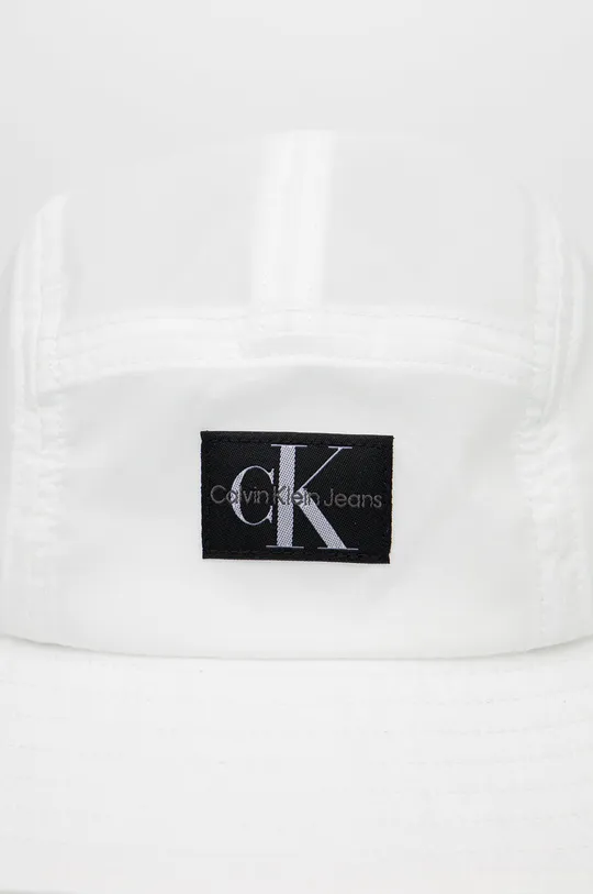 Παιδικό καπέλο Calvin Klein Jeans λευκό