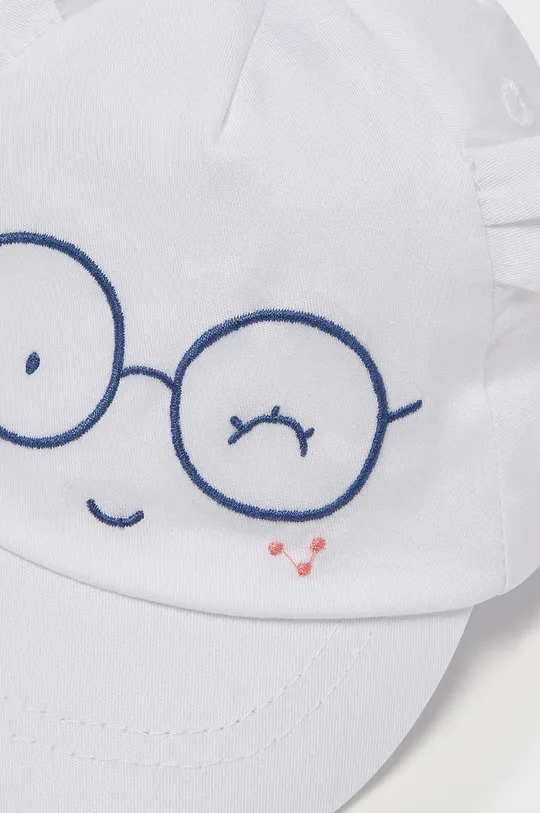 Mayoral Newborn cappello in cotone bambino bianco