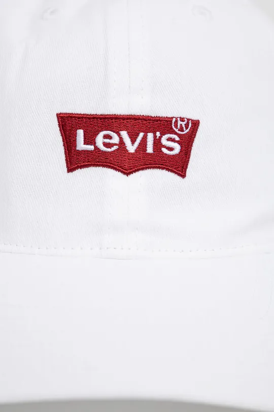 Otroška kapa Levi's bela