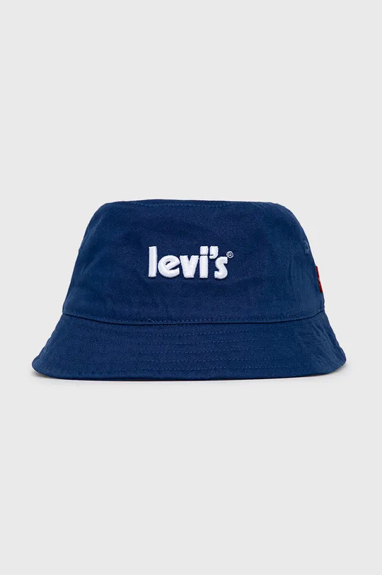 σκούρο μπλε Παιδικό βαμβακερό καπέλο Levi's Παιδικά
