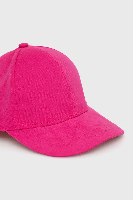 Παιδικός βαμβακερός Καπέλο United Colors of Benetton ροζ