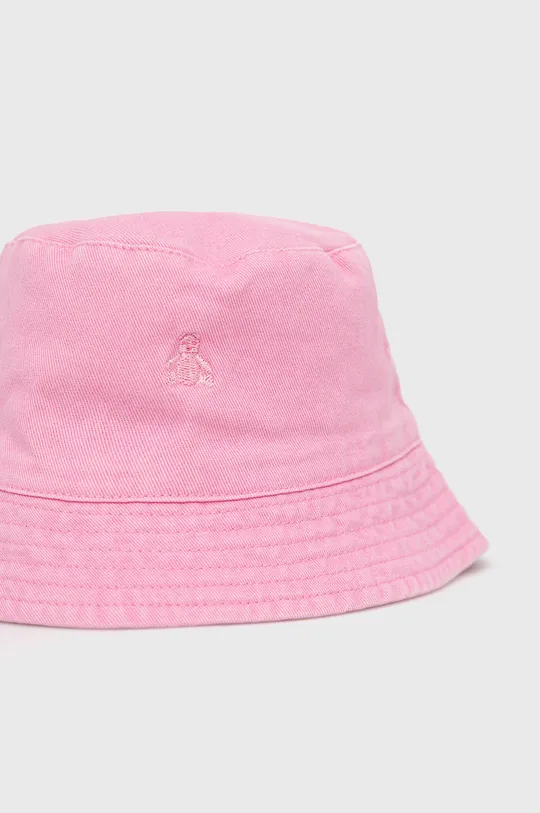 Dječji pamučni šešir GAP roza