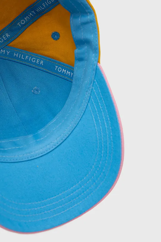 multicolor Tommy Hilfiger czapka bawełniana dziecięca