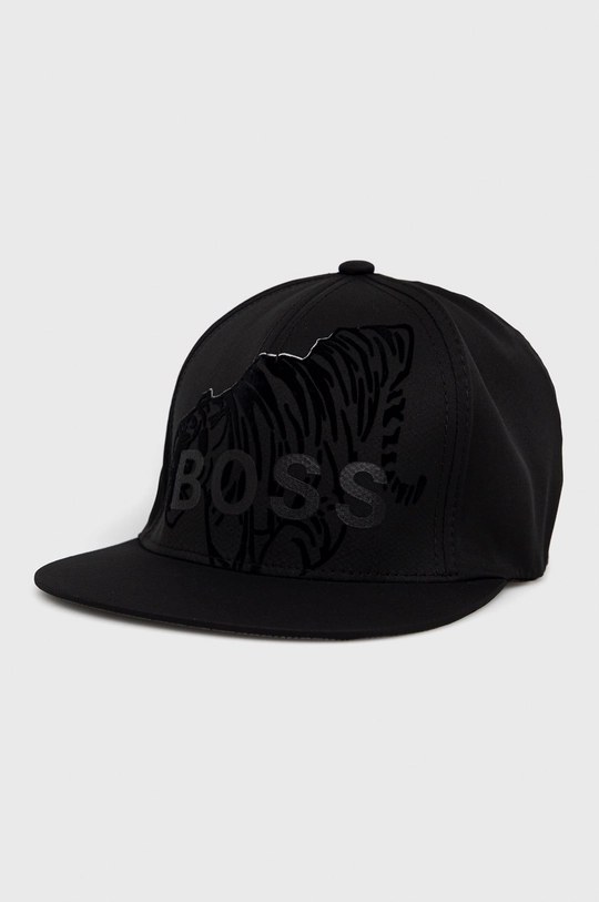 čierna Čiapka Boss Athleisure Pánsky