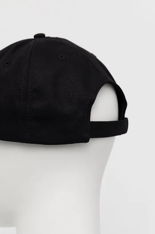 μαύρο Βαμβακερό καπέλο Calvin Klein