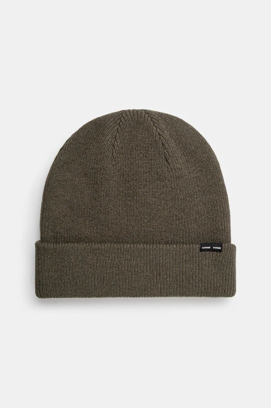 Samsoe Samsoe wool beanie green M13407218