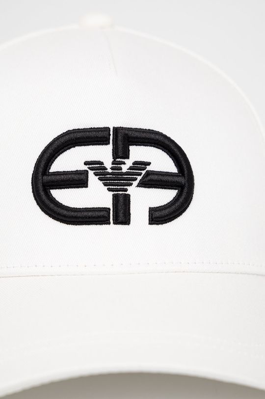 Emporio Armani czapka bawełniana 627866.2R554 biały
