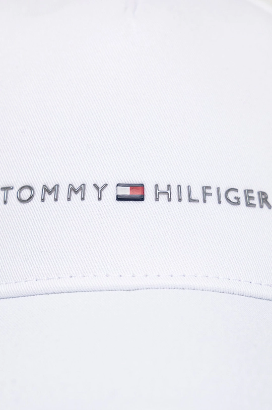 Βαμβακερό καπέλο Tommy Hilfiger 1985 λευκό