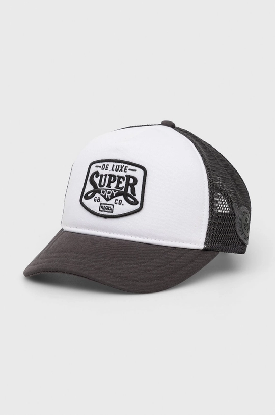 biały Superdry Czapka Męski