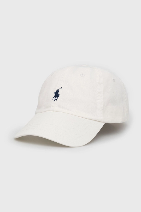 biały Polo Ralph Lauren Czapka bawełniana 710667709008 Męski