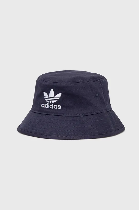 тёмно-синий Шляпа adidas Originals Adicolor Trefoil Bucket Hat Мужской