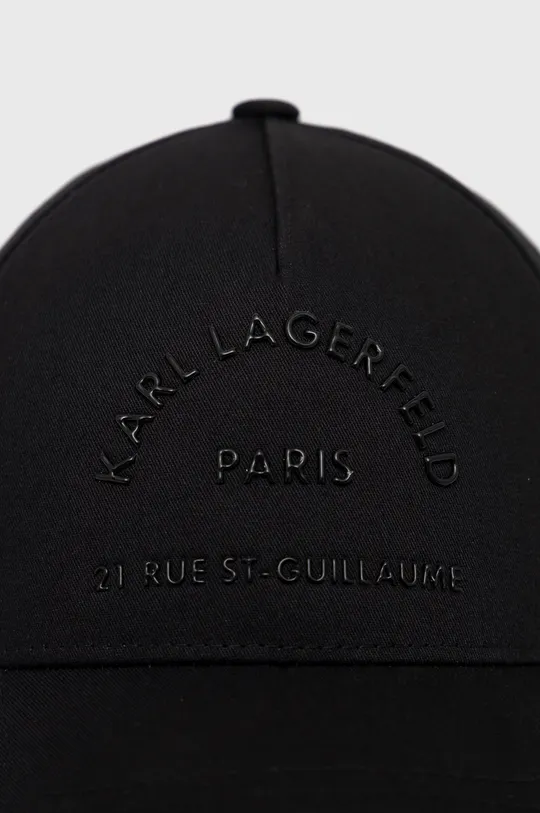 Čiapka Karl Lagerfeld  Základná látka: 60% Bavlna, 40% Polyester Podšívka: 100% Bavlna