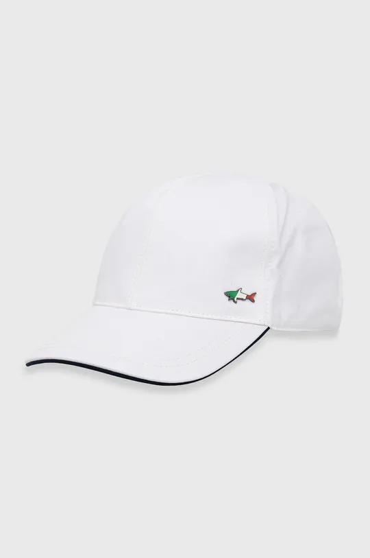 λευκό Βαμβακερό καπέλο Paul&Shark Ανδρικά