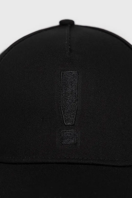 Solid czapka bawełniana czarny