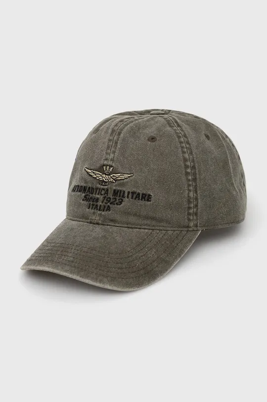 γκρί Βαμβακερό καπέλο Aeronautica Militare Ανδρικά