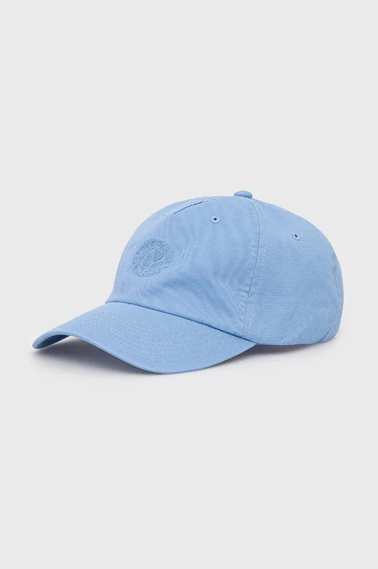 μπλε Βαμβακερό καπέλο Pepe Jeans Tacio Ανδρικά