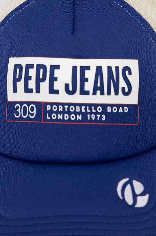 Pepe Jeans czapka Telmo Podszewka: 17 % Bawełna, 83 % Poliester, Materiał zasadniczy: 100 % Poliester