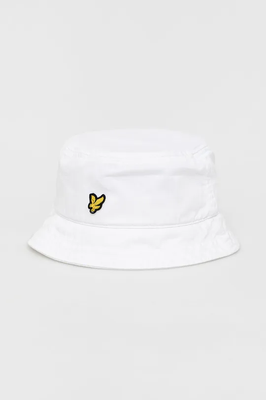 λευκό Βαμβακερό καπέλο Lyle & Scott Ανδρικά