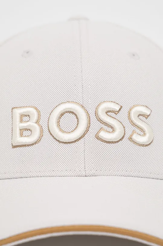 Καπέλο BOSS Boss Athleisure μπεζ