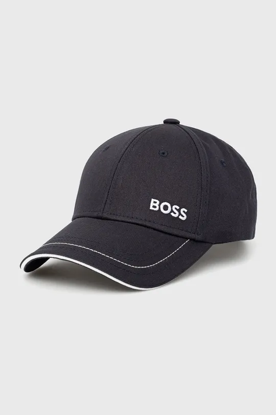 σκούρο μπλε Βαμβακερό καπέλο BOSS Boss Athleisure Ανδρικά
