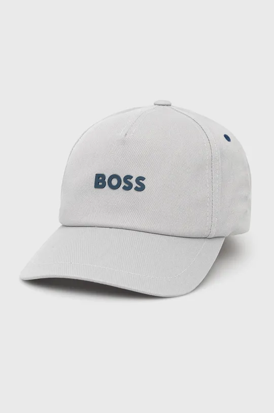 szürke BOSS pamut sapka Boss Casual Férfi