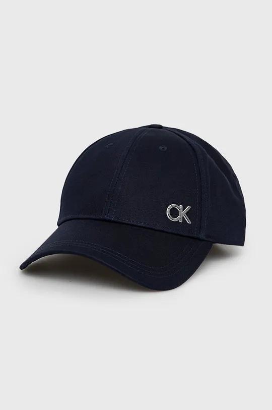 тёмно-синий Хлопковая кепка Calvin Klein Мужской