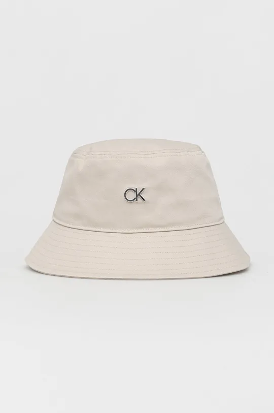 μπεζ Βαμβακερό καπέλο Calvin Klein Ανδρικά