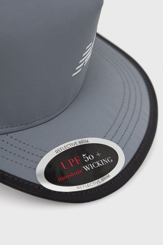 New Balance czapka z daszkiem LAH13001GNM jasny szary