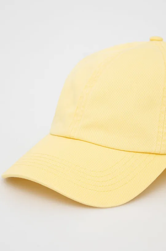 Bavlnená čiapka GAP žltá