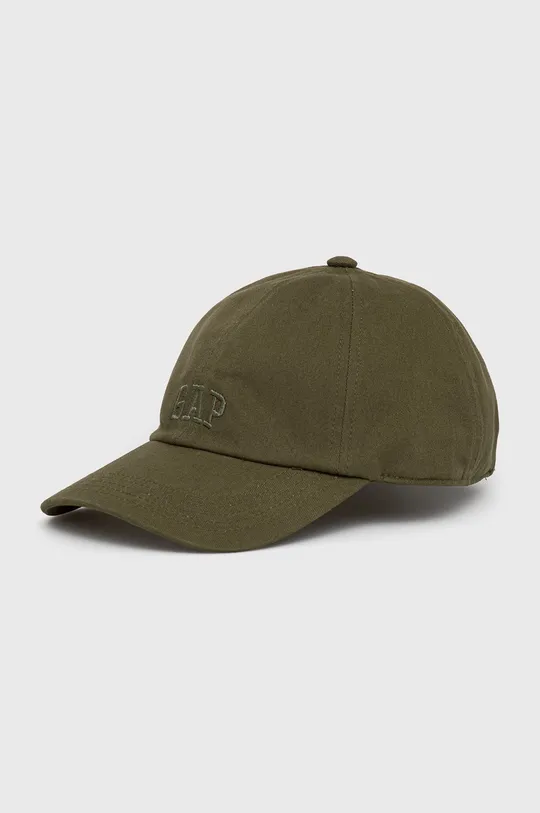 πράσινο Βαμβακερό καπέλο GAP Ανδρικά