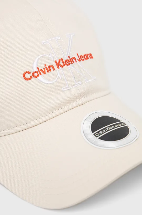 Καπέλο Calvin Klein Jeans μπεζ