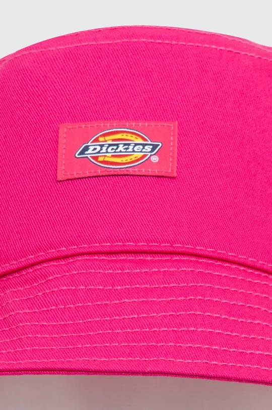 Βαμβακερό καπέλο Dickies ροζ